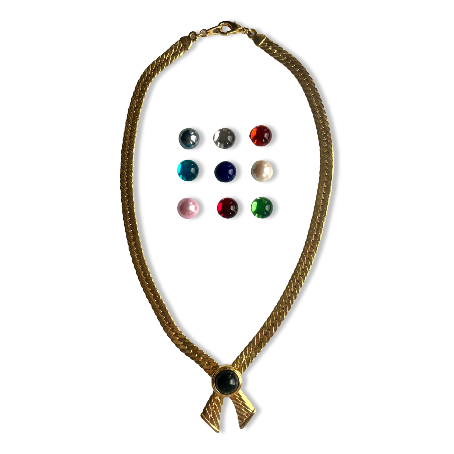 1990s Gold Plated Interchangeable Necklace - Joan Rivers