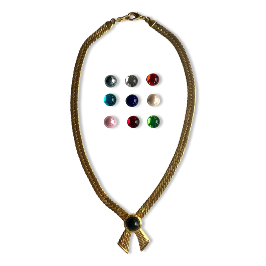 1990s Gold Plated Interchangeable Necklace - Joan Rivers