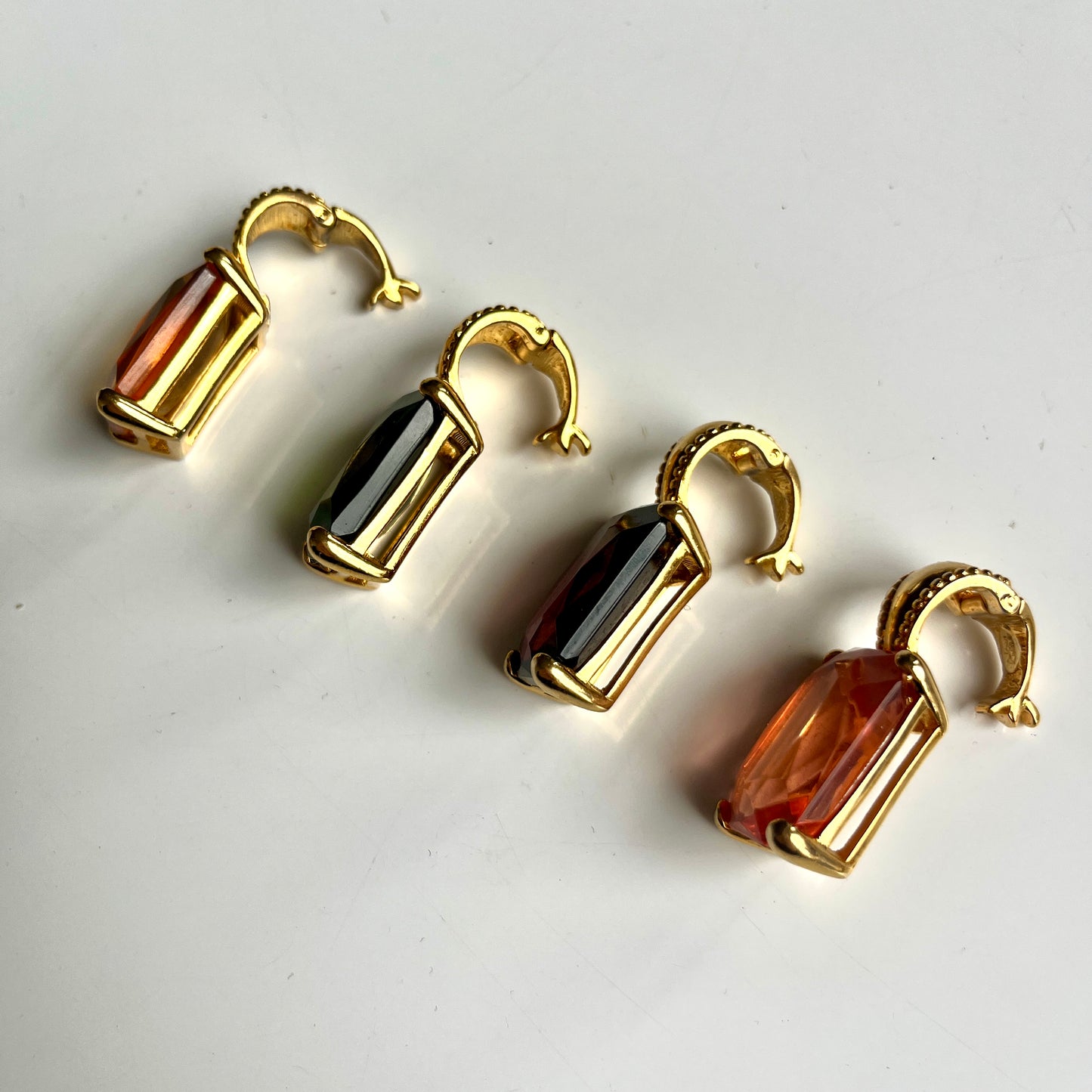 1990s Amber Statement Pendant