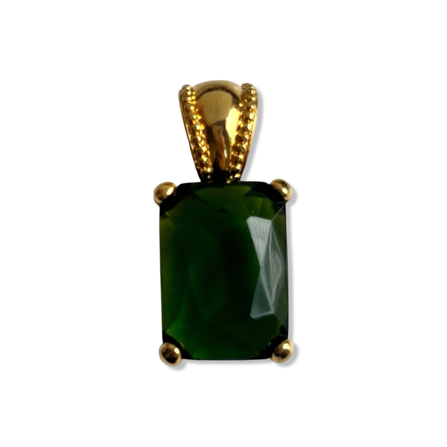 1990s Green Statement Pendant