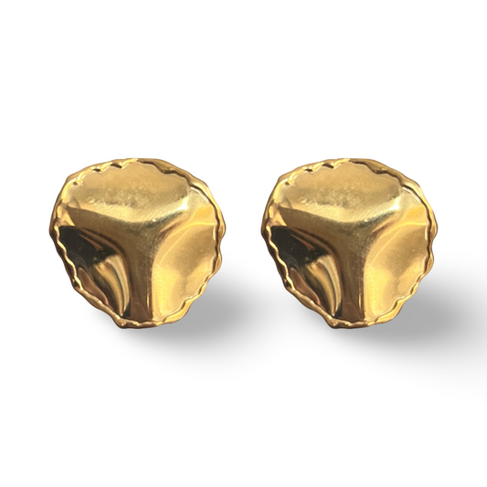 1990s Drip Statement Earrings - Post