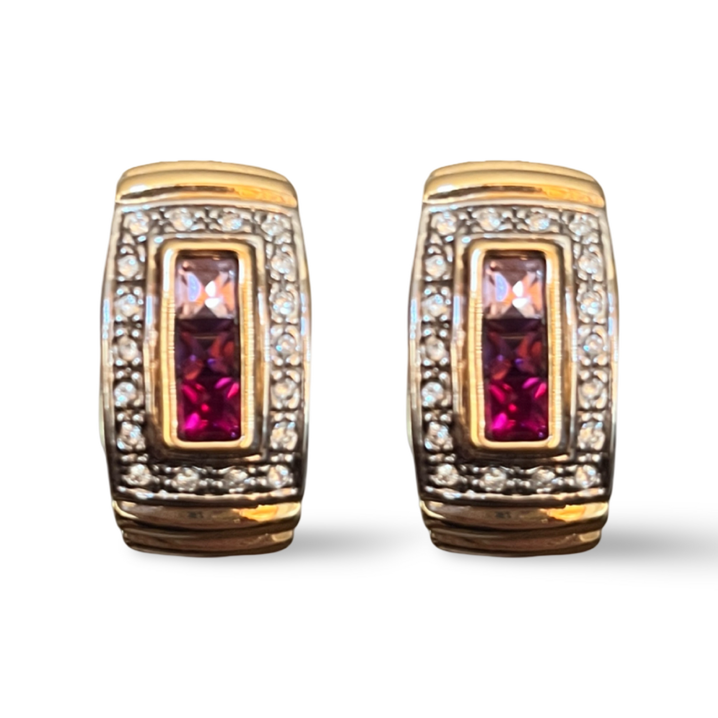 1980s Ciro Swarovski Earrings - Clip On
