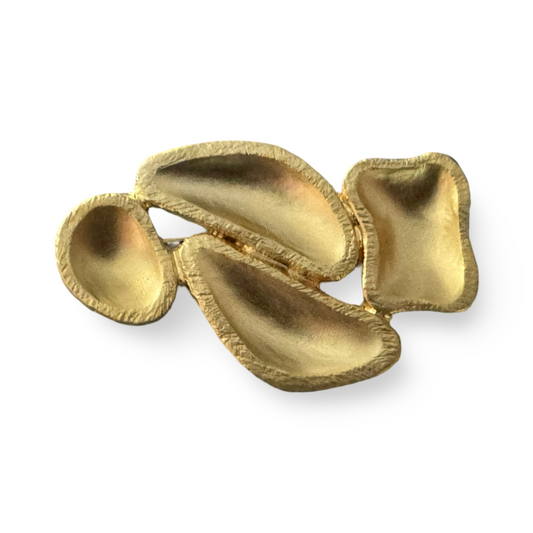 1980s Abstract Dolce Vita Brooch