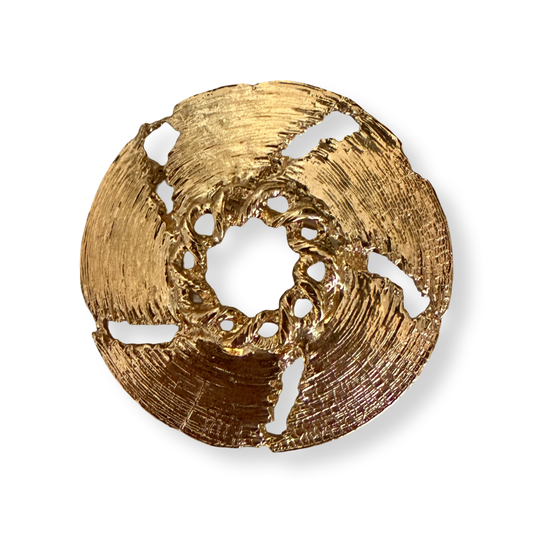 1990s Sand Dollar Brooch