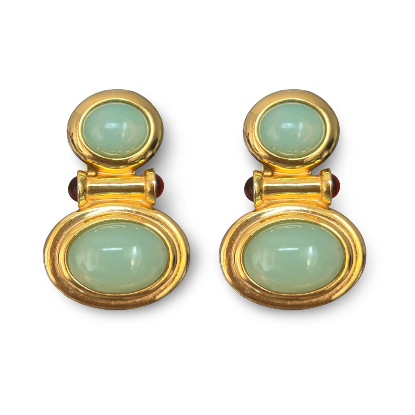 1990s Elizabeth Taylor Earrings - Clip On