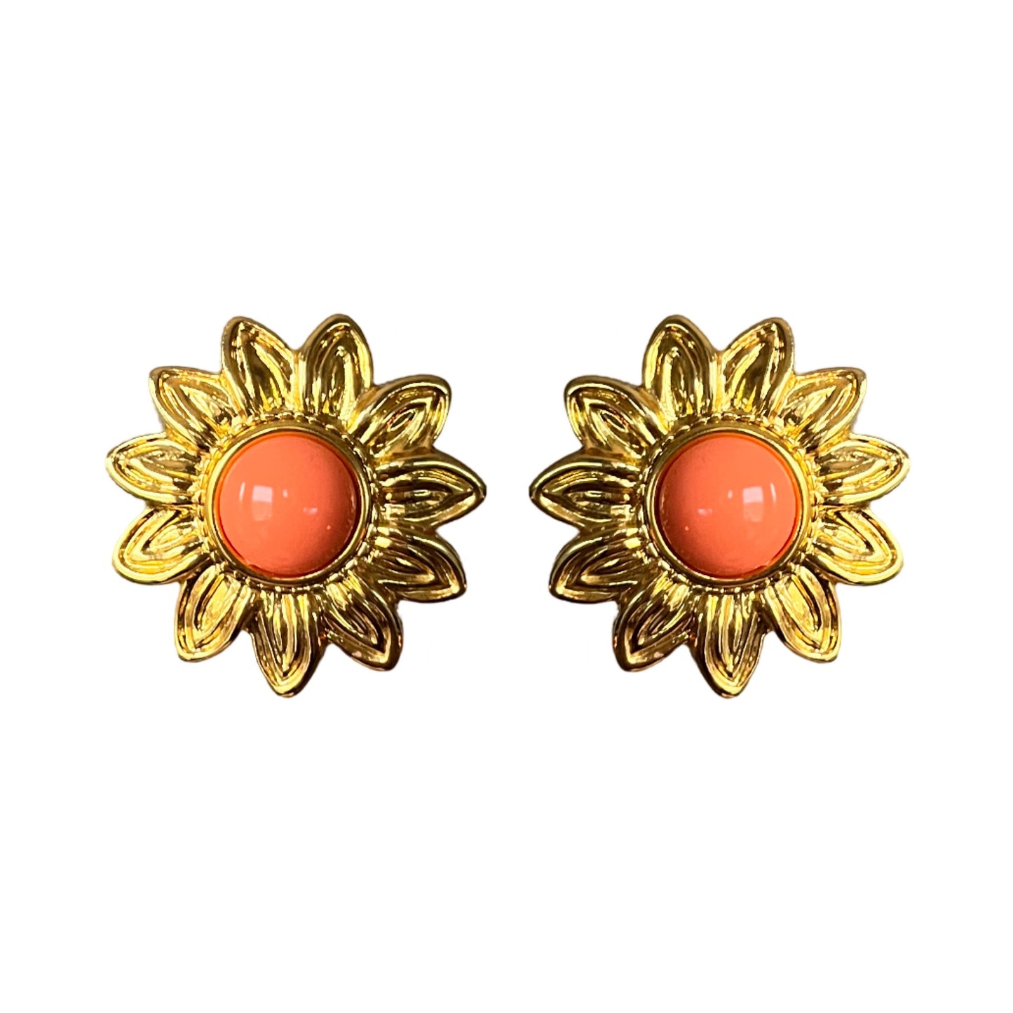 1990s Large 8 in 1 Flower Earrings - Post