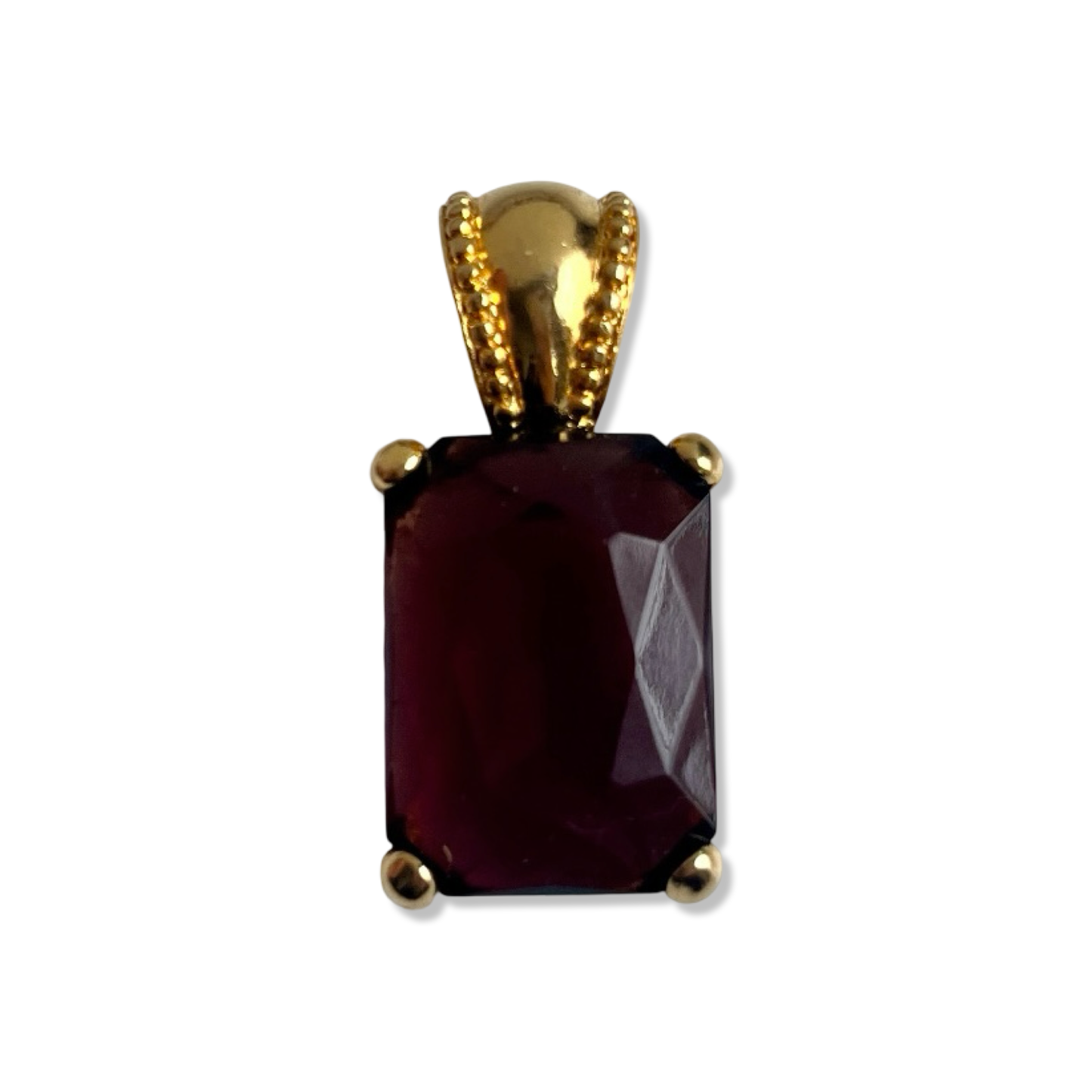 1990s Amethyst Statement Pendant