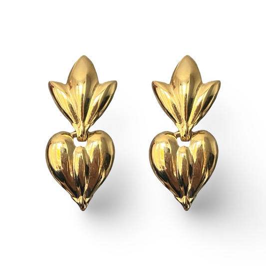 1990s Shpinx Swing Earrings - Post