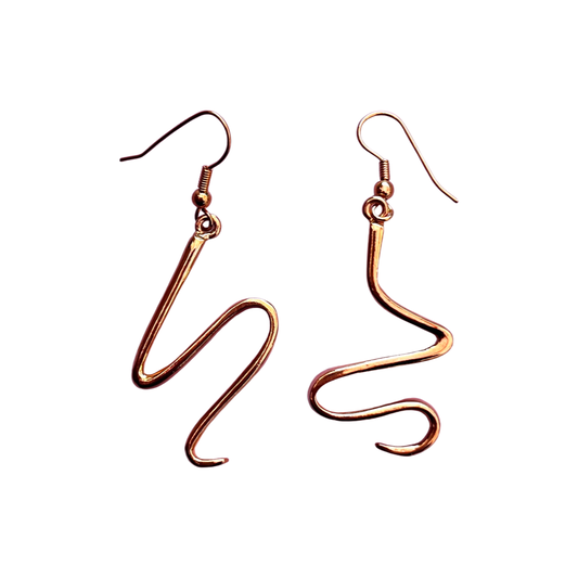 1990s Wiggle Earrings - Post